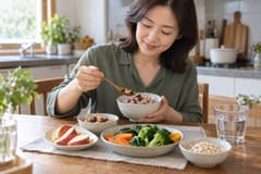 식이섬유 늘렸더니 배가 더부룩하다면, 섭취 속도부터 조절해야