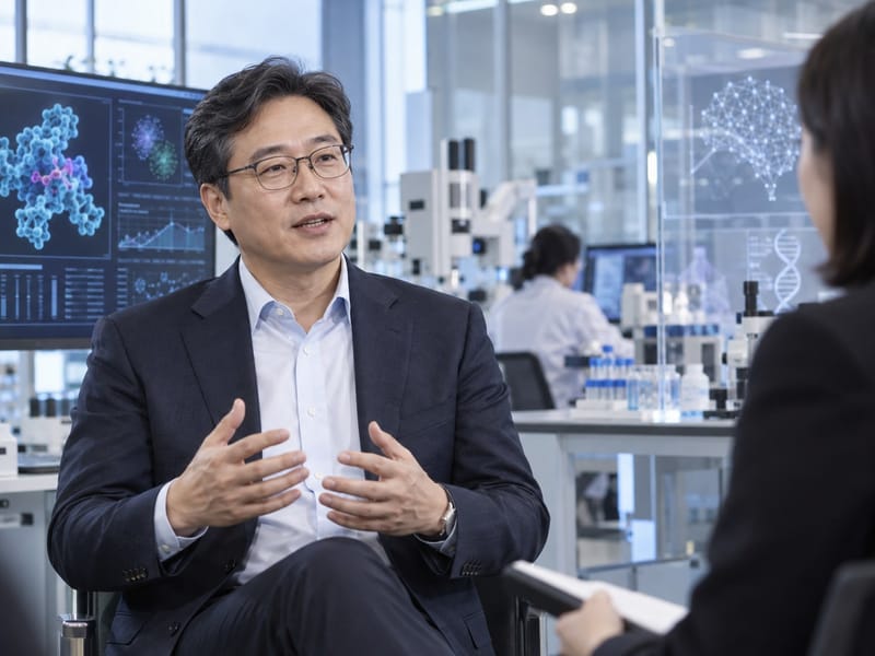 젠테크 CEO가 말한 신약개발의 다음 50년 AI가 과학자를 대체하는 것이 아닌 실패를 줄이는 도구