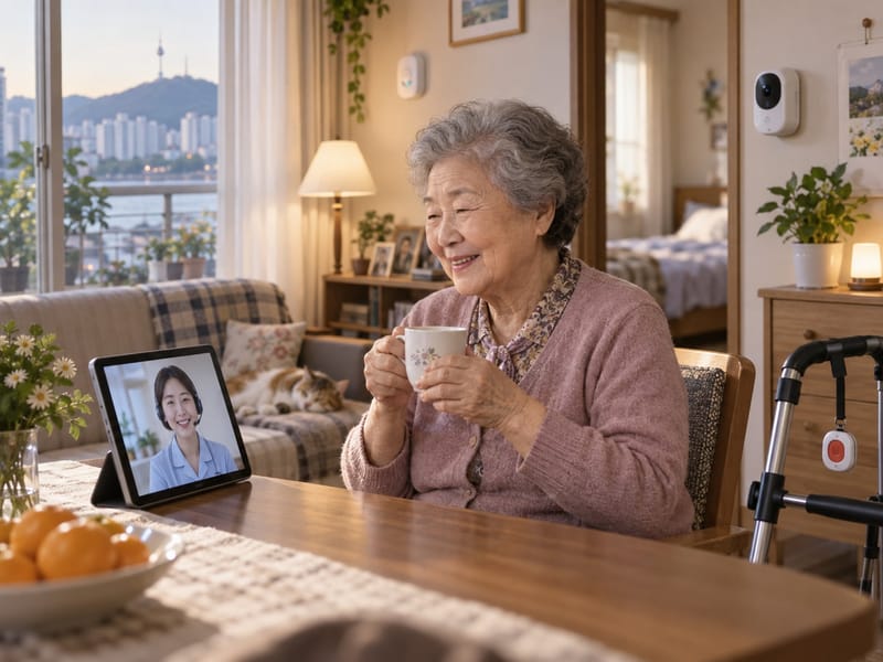 AI가 독거노인 건강 살피고 복지 신청까지 정부 복지·돌봄 AI 전환 추진
