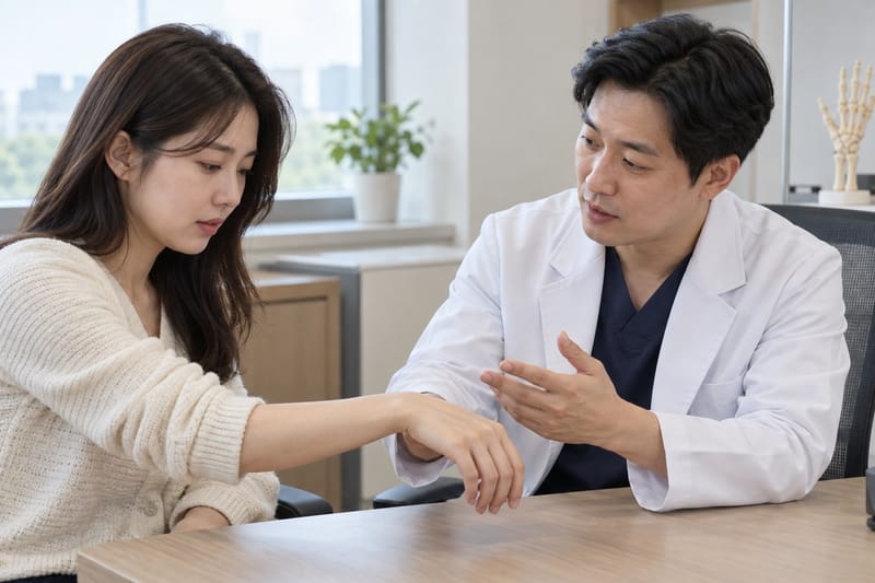 손목에 만져지는 혹, 결절종이라도 직접 누르거나 터뜨리지 말아야