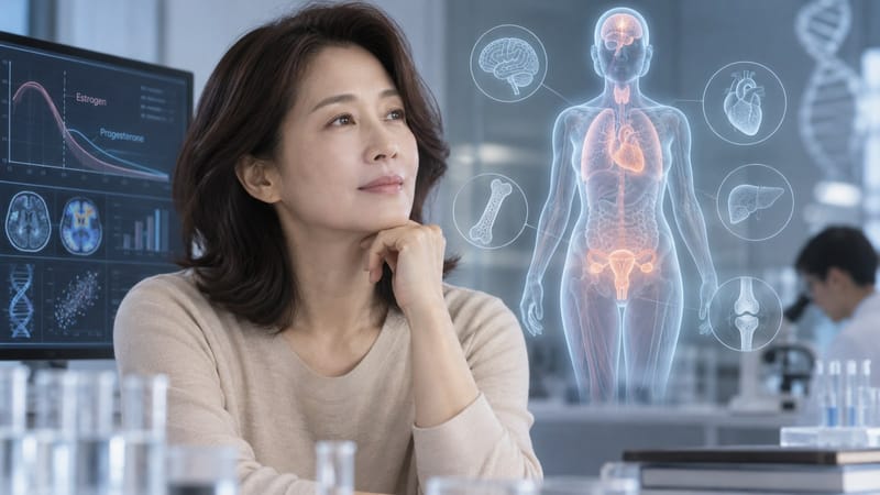 폐경은 서서히 진행되는 변화만이 아니다, 마지막 월경 전후 전신 생리 변화 확인