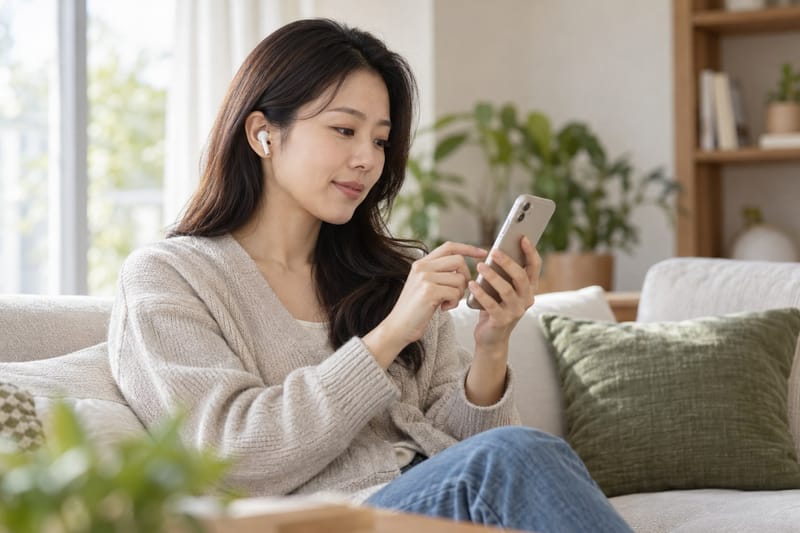 이어폰 볼륨, 무심코 올렸다면,청력 지키는 ‘듣는 습관’ 점검해야