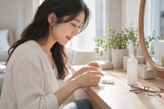 콘택트렌즈 끼고 하는 샤워, 눈 건강에는 작은 습관이 아니다