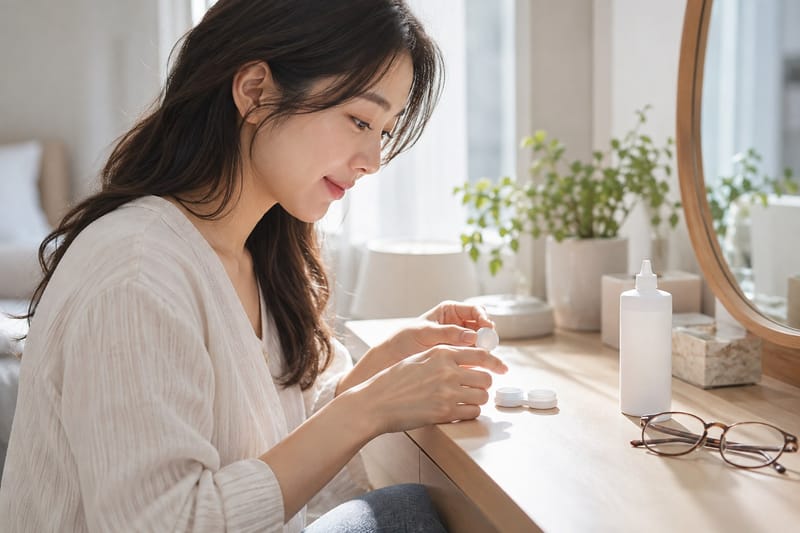 콘택트렌즈 끼고 하는 샤워, 눈 건강에는 작은 습관이 아니다