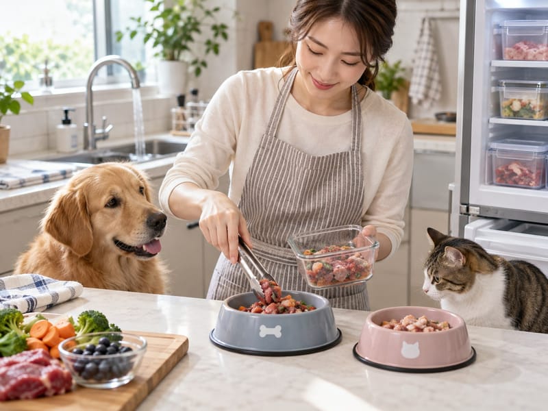 반려동물 생식·냉동사료도 안심 못한다, 살모넬라와 리스테리아 주의