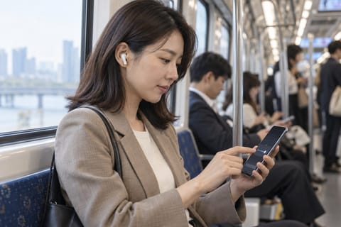 출근길 이어폰 볼륨 자꾸 높인다면, 청력 보호 습관 점검할 때