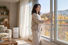 쌀쌀하다고 닫아둔 창문, 가을철 실내 공기도 관리해야