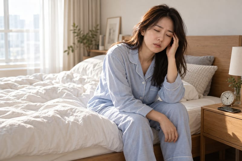 충분히 잤는데도 피곤하다면, 들쑥날쑥한 수면 시간표 점검해야