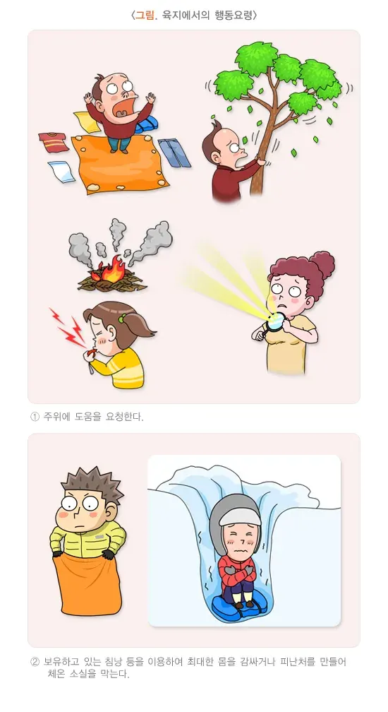 저체온증 예방 및 대처 설명 이미지 3