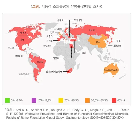 소화불량 역학 및 통계 설명 이미지 1