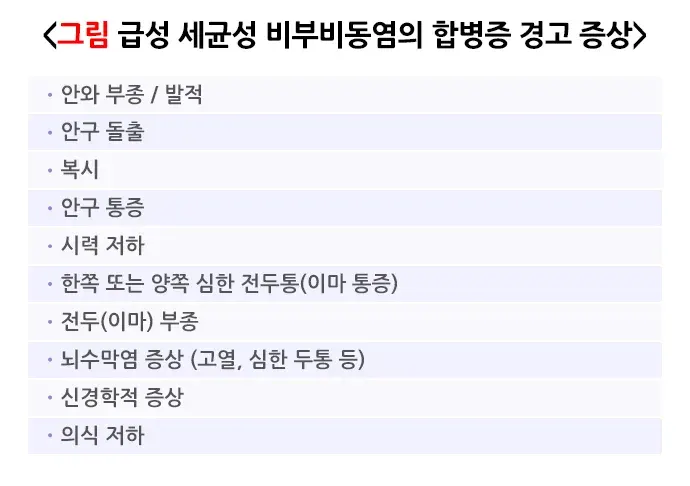 비부비동염 치료 설명 이미지 1