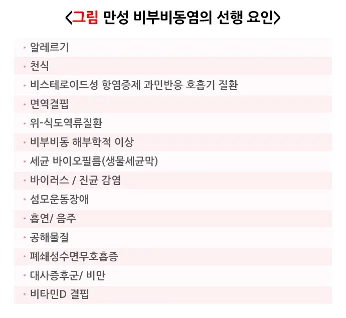 비부비동염 위험요인 및 예방 설명 이미지 1