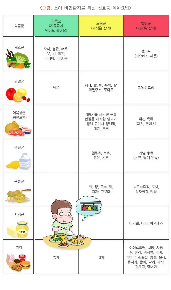 소아 비만 치료 설명 이미지 3