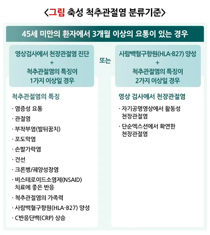 강직척추염 종류 설명 이미지 1