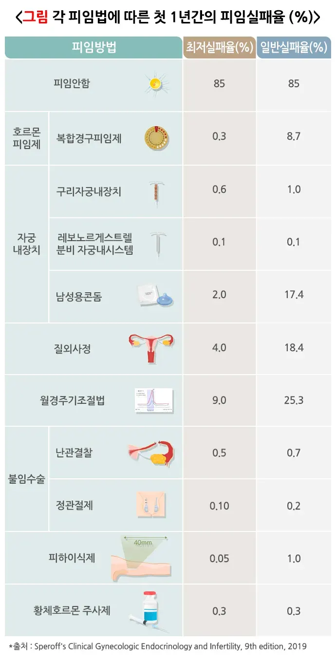 피임 역학 및 통계 설명 이미지 1