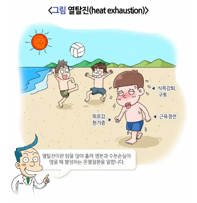 기후변화에 의한 폭염 건강문제 설명 이미지 2