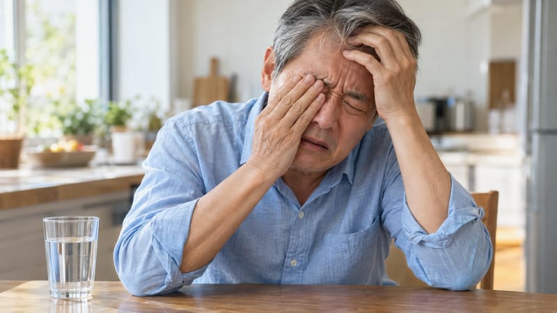 갑자기 눈이 빠질듯 아프면서 두통과 구토까지 나요, 원인과 대처는