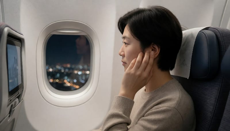 비행기 탈 때마다 귀가 먹먹하고 아파요, 착륙 10분이 좌우합니다