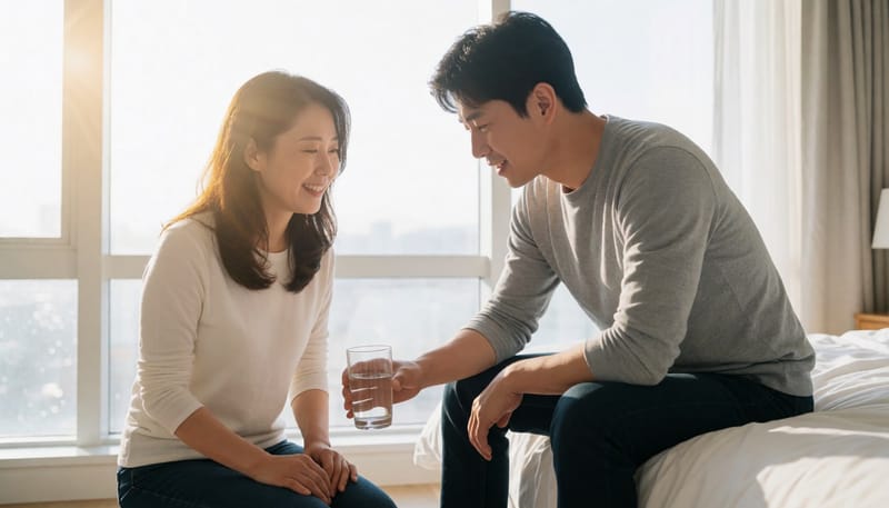 술 끊은 다음날 손이 심하게 떨리고 식은땀이 나요, 오해와 진짜 원인