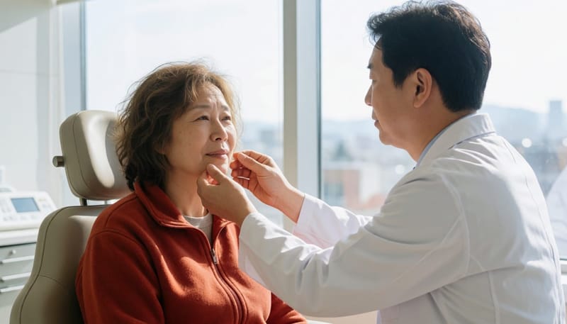 비강 내시경 검사는 보통 5~10분 안에 마무리됩니다