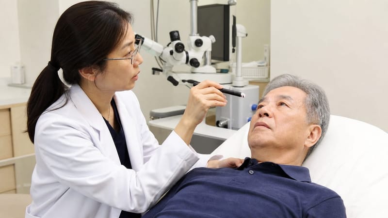딕스-홀파이크 검사는 정해진 자세와 절차에 따라 진행됩니다