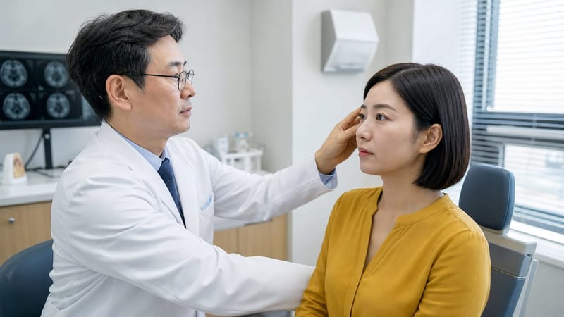 두부충동검사는 어지럼증의 원인을 감별하는 데 활용되는 검사입니다.