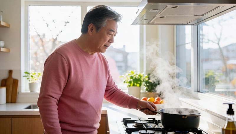 가스나 음식이 타는 냄새를 늦게 알아차리면 안전 문제로 이어질 수 있습니다.