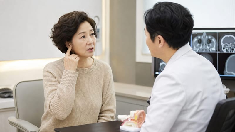이석증은 폐경 전후 여성에서 특히 빈도가 높은 것으로 알려져 있습니다.