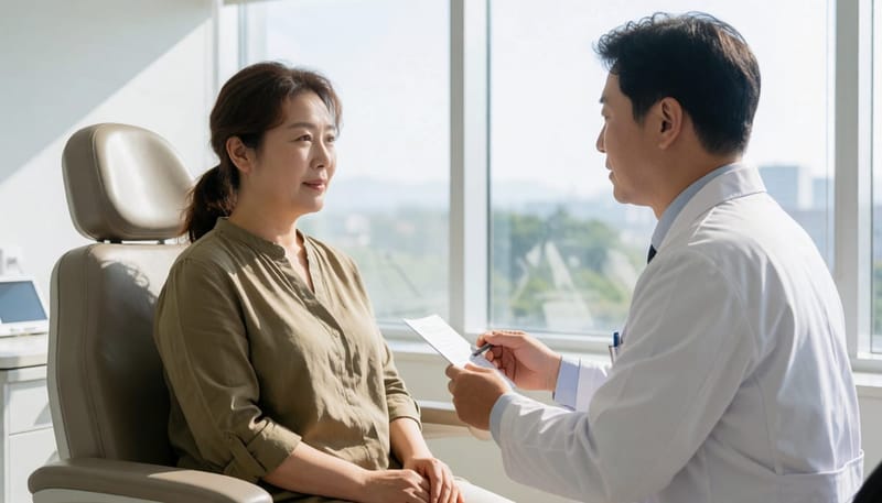 이비인후과에서는 후두와 비강 상태를 직접 확인하는 내시경 검사를 통해 기침의 원인을 감별합니다.