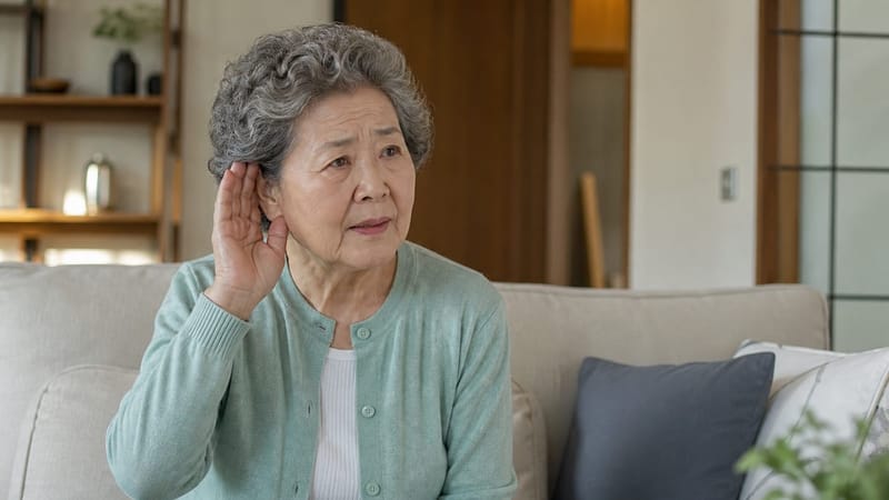 노인성난청은 방치할수록 대화를 피하게 되는 경향이 있습니다.