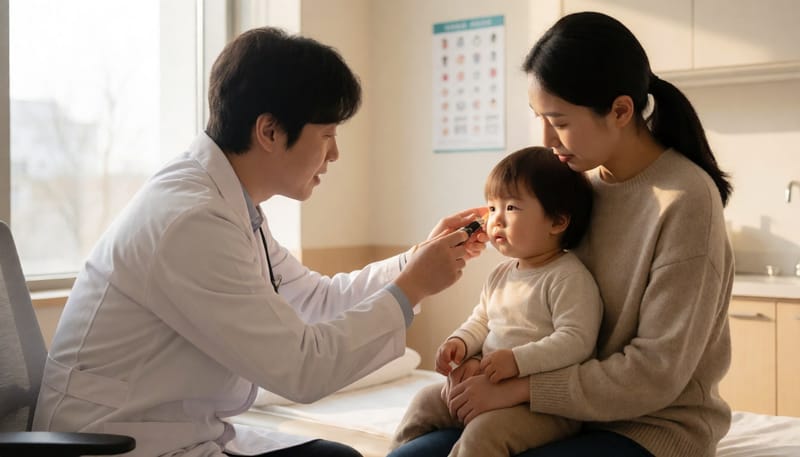 열에 여섯이 겪는 강동 소아 중이염, 흔한 오해 바로잡기