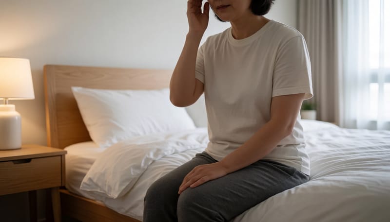 베개만 돌려도 핑 도는 어지럼, 이석증 영양제로 괜찮을까요