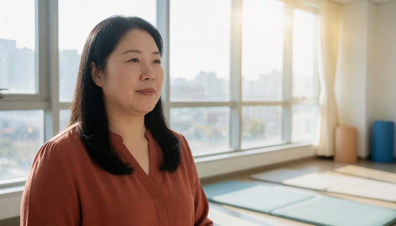 전정재활치료는 균형감각을 다시 훈련시키는 운동을 반복하는 과정입니다.