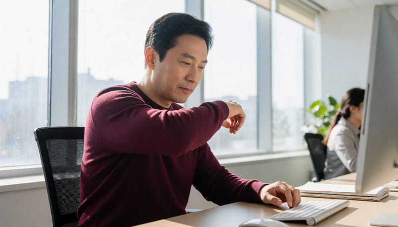 기침이 길어지면 업무 중 집중력 저하로 이어지기도 합니다.