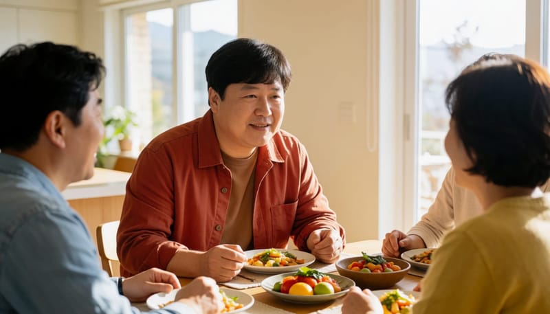 가족과의 대화 중 평소와 다른 반응이 반복된다면 난청의 신호일 수 있습니다.