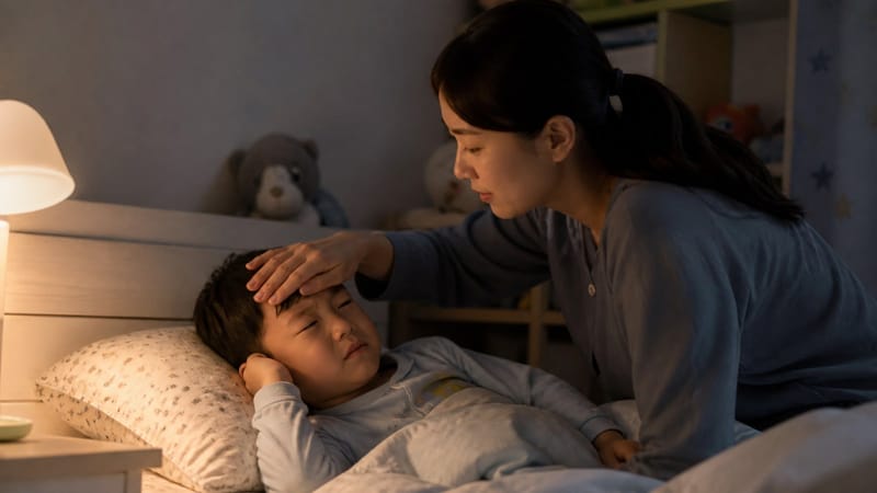 분당 소아 중이염, 자꾸 귀 만지는 아이 검사와 치료 기준