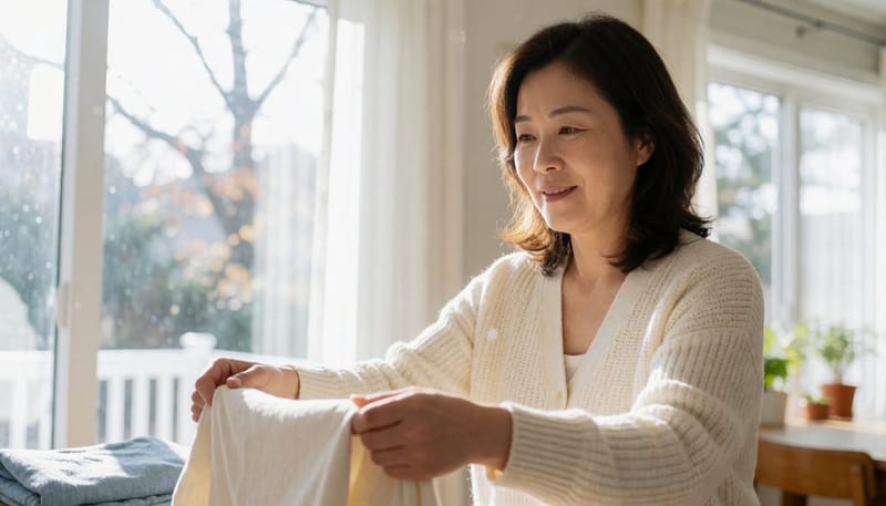 통풍이 잘되는 소재의 옷을 선택하는 습관도 관리에 도움이 됩니다