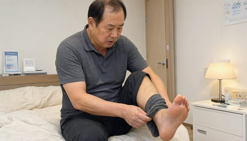 추워지는 날씨에 양말과 신발을 신는 시간이 길어지면 발톱 주변 습기가 늘어납니다.