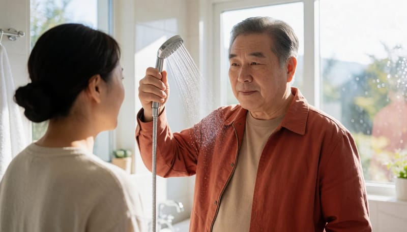 딱지가 떨어지는 7~10일 무렵에는 두피를 문지르지 않고 부드럽게 씻어내는 방법이 권장됩니다