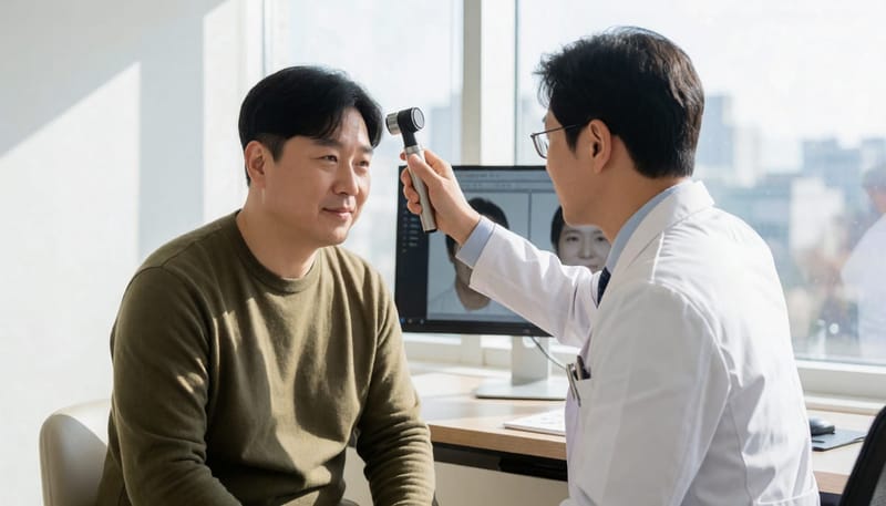 모발이식 상담에서는 두피 상태와 생활 습관을 함께 살펴보는 과정이 이뤄집니다.
