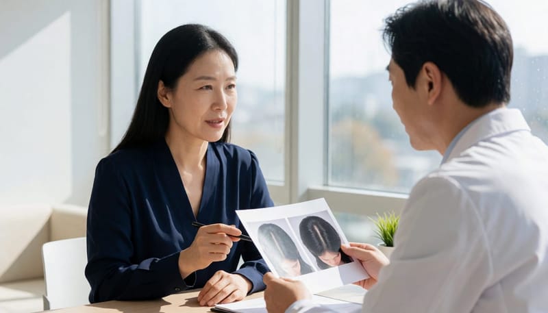 FUE와 FUT 중 어떤 방식이 적합한지는 공여부 모발 밀도와 필요한 이식량에 따라 달라집니다.