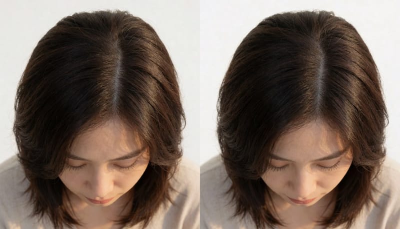 의정부 모발이식병원, 가르마 폭이 넓어지는 계절이라면