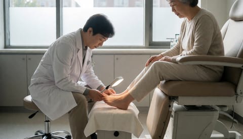 금오동 손발톱무좀 방치, 전신 건강까지 위협하는 이유