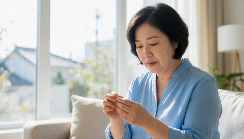 발톱 색이나 두께가 달라졌다면 가까이서 살펴보는 것이 첫걸음입니다