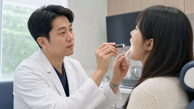 편도 붓기가 한쪽으로 심하게 쏠리거나 입이 잘 벌어지지 않는다면, 지체하지 않고 진료를 통해 상태를 확인해야 합니다.