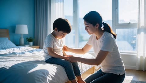아이가 아침마다 못 일어나고 어지럽다고 해요, 환절기 체크리스트