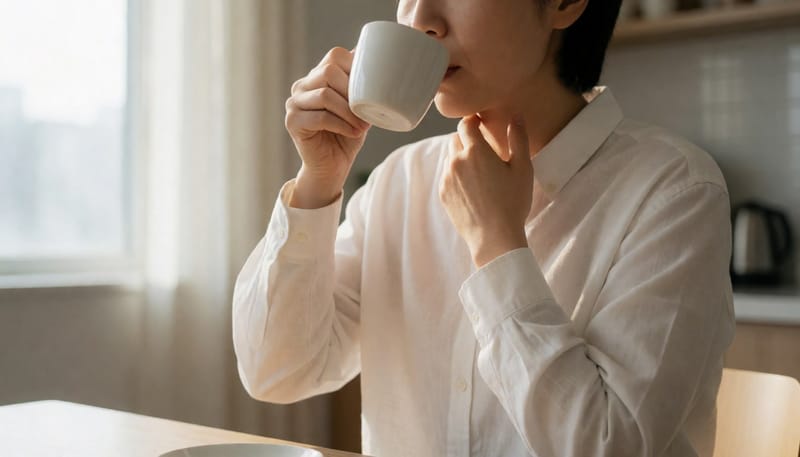 침 삼킬 때마다 목 한쪽에서 딸깍하는 소리가 나요, 그 정체는