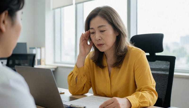 집중력이 흐려지는 낮 시간, 불면증이 업무로 번지는 순간