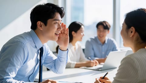 천안 청각장애진단, 회의 중 자꾸 놓치는 말이 보내는 신호