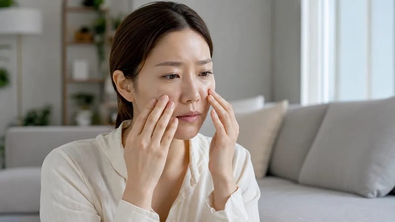 코와 뺨 주변의 묵직한 통증은 축농증에서 흔히 나타나는 증상입니다